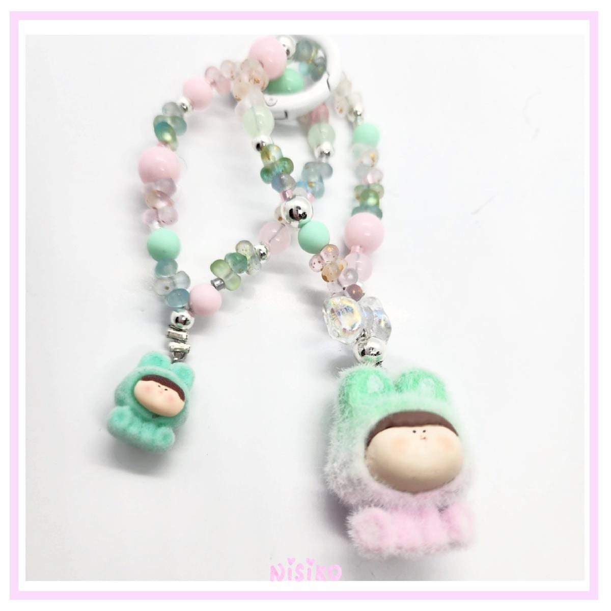 Authentic Cute Bean handmade with painted beads